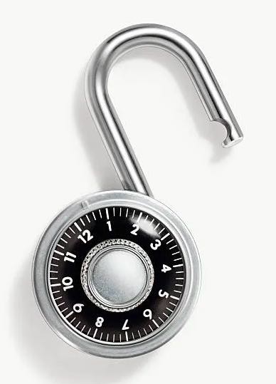 combination lock to health